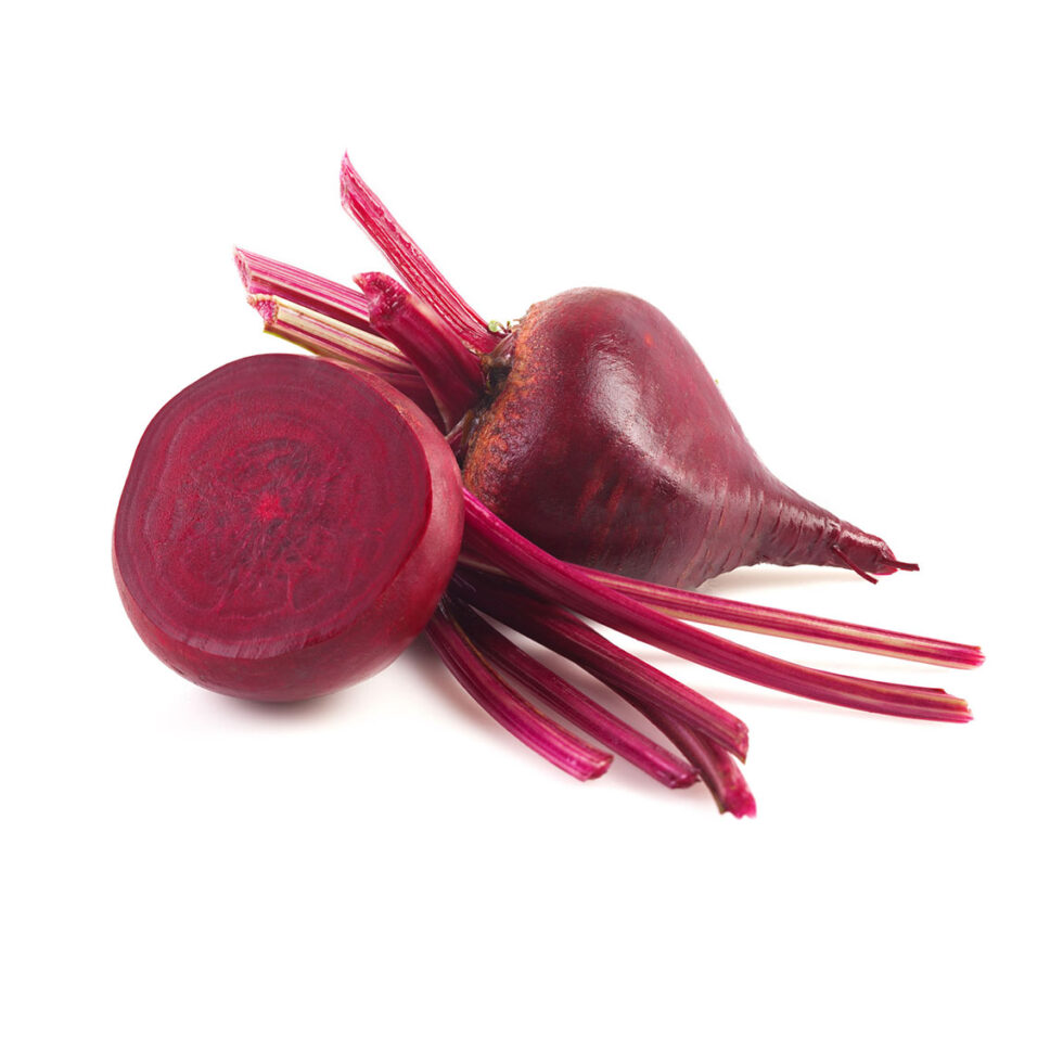Fresh Dark Red Taproot Beet Root
